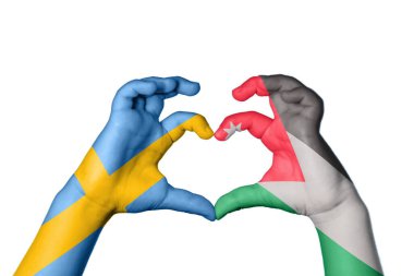 İsveç Ürdün Kalbi, El hareketi kalp yapma, Kırpma Yolu