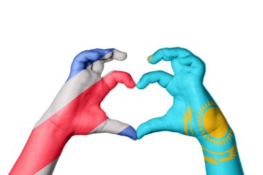 Kosta Rika Kazakistan Kalbi, El hareketi kalp yapma, Kırpma Yolu