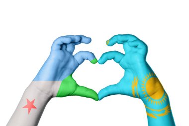 Cibuti Kazakistan Kalbi, El hareketi kalp yapma, Kırpma Yolu