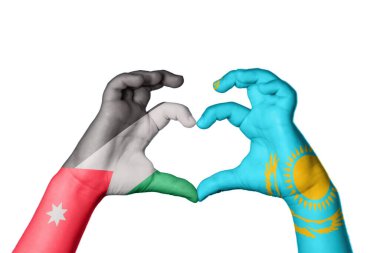 Jordan Kazakistan Kalbi, El hareketi kalp yapma, Kırpma Yolu