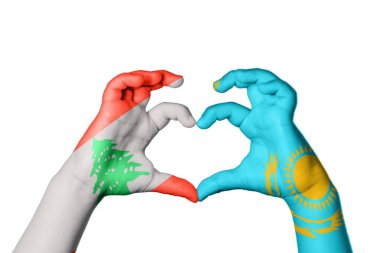 Lübnan Kazakistan Kalbi, El hareketi kalp yapma, Kırpma Yolu