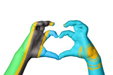 Tanzanya Kazakistan Kalbi, El hareketi kalp yapma, Kırpma Yolu