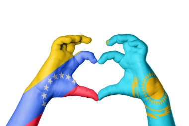 Venezuela Kazakistan Kalbi, El hareketi kalp yapma, Kırpma Yolu