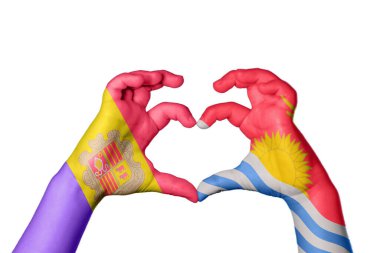 Andorra Kiribati Kalbi, El hareketi kalp yapma, Kırpma Yolu