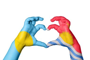 Palau Kiribati Kalbi, El hareketi kalp yapma, Kırpma Yolu