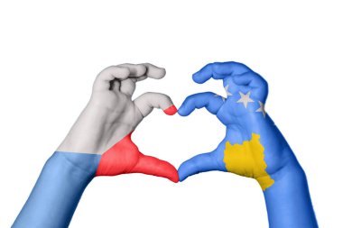 Çek Cumhuriyeti Kosova Kalbi, El hareketi kalp yaptı, Yol Kesme
