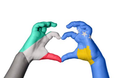 Kuveyt Kosova Kalbi, El hareketi kalp yaptı, Yol Kesme