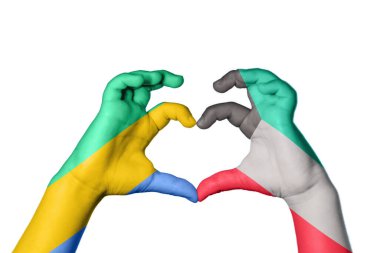 Gabon Kuveyt Kalbi, El hareketi kalp yapma, Kırpma Yolu