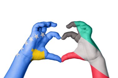 Kosova Kuveyt Kalbi ve El hareketi kalp yaptı, Yol Kesme