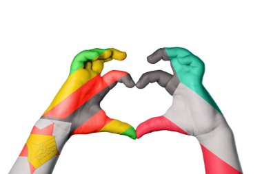 Zimbabwe Kuveyt Kalbi, El hareketi kalp yapma, Kırpma Yolu