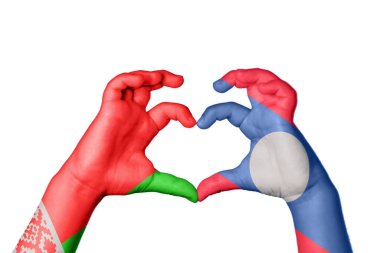 Belarus Laos Kalbi, El hareketi kalp yapma, Kırpma Yolu