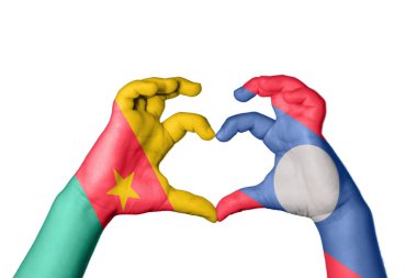 Kamerun Laos Kalbi, El hareketi kalp yapma, Kırpma Yolu