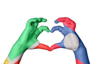 Çeçenistan Laos Kalbi, El hareketi kalp yapma, Kırpma Yolu