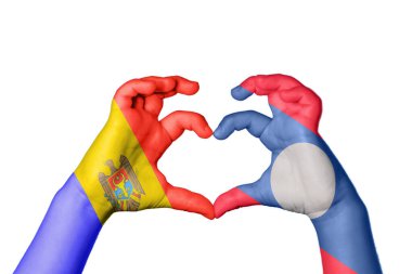 Moldova Laos Kalbi, El hareketi kalp yapma, Kırpma Yolu