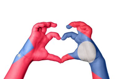 Samoa Laos Kalbi, El hareketi kalp yapma, Kırpma Yolu