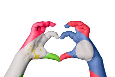 Tacikistan Laos Kalbi, El hareketi kalp yapma, Kırpma Yolu