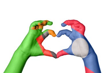 Zambiya Laos Kalbi, El hareketi kalp yapma, Kırpma Yolu