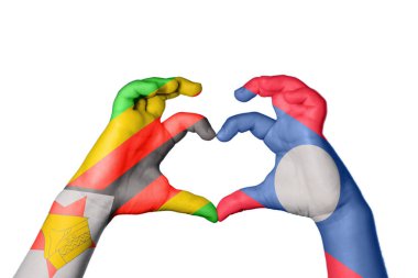 Zimbabwe Laos Kalbi, El hareketi kalp yapma, Kırpma Yolu