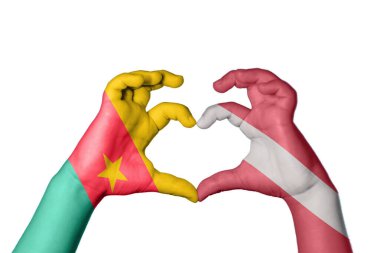 Kamerun Letonya Kalbi, El hareketi kalp yapma, Kırpma Yolu