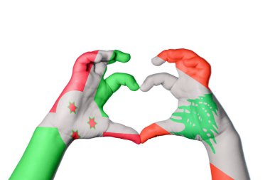 Burundi Lübnan Kalbi, El hareketi kalp yapma, Kırpma Yolu