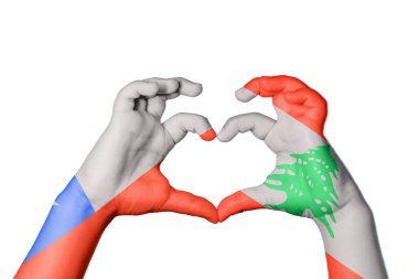 Şili Lübnan Kalbi, El hareketi kalp yapma, Kırpma Yolu