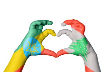 Etiyopya Lübnan Kalbi, El hareketi kalp yapma, Kırpma Yolu