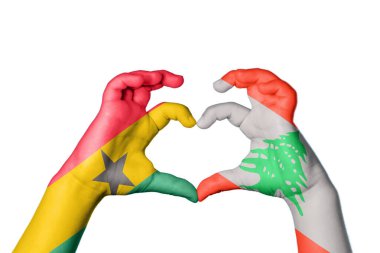 Gana Lübnan Kalbi, El hareketi kalp yapma, Kırpma Yolu