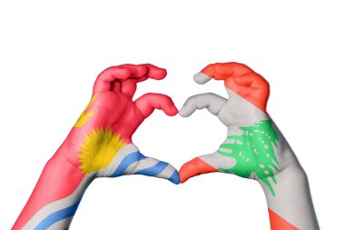 Kiribati Lübnan Kalbi, El hareketi kalp yapma, Kırpma Yolu