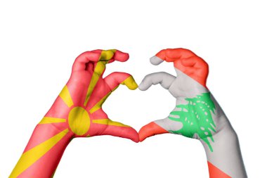 Kuzey Makedonya Lübnan Kalbi, El hareketi kalp yaptı, Kırpma Yolu