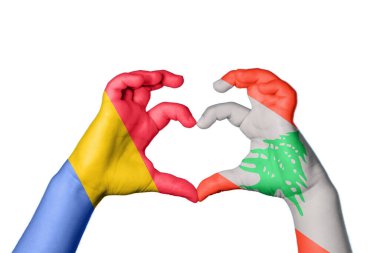 Romanya 'nın Lübnan Kalbi, El hareketi, kalp yapma, Kırpma Yolu