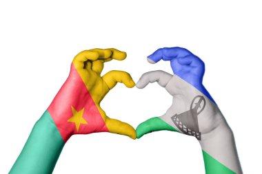 Kamerun Lesotho Kalbi, El hareketi kalp yapma, Kırpma Yolu