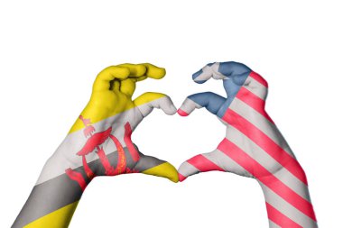 Brunei Liberya Kalbi, El hareketi kalp yapma, Kırpma Yolu