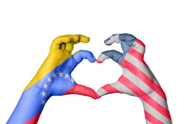 Venezuela Liberya Kalbi, El hareketi kalp yapmak, Kırpma Yolu