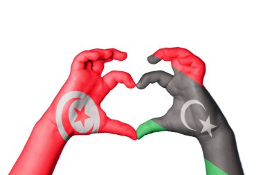 Tunus Libya Kalbi, El hareketi kalp yapma, Kırpma Yolu