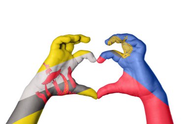 Brunei Liechtenstein Kalbi, El hareketi kalp yapma, Kırpma Yolu