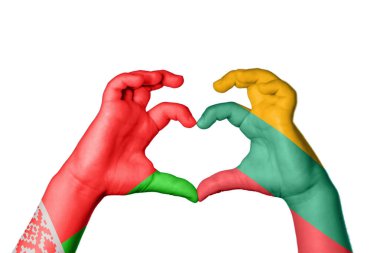 Belarus Litvanya Kalbi, El hareketi kalp yapma, Kırpma Yolu