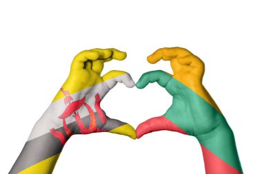 Brunei Litvanya Kalbi, El hareketi kalp yapma, Kırpma Yolu