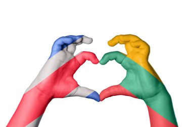 Kosta Rika Litvanya Kalbi, El hareketi kalp yapma, Kırpma Yolu