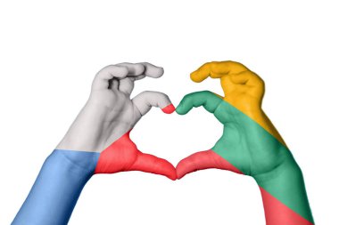 Çek Cumhuriyeti Litvanya Kalbi, El hareketi kalp yapma, Kırpma Yolu