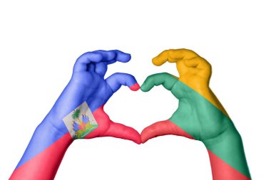 Haiti Litvanya Kalbi, El hareketi kalp yapma, Kırpma Yolu