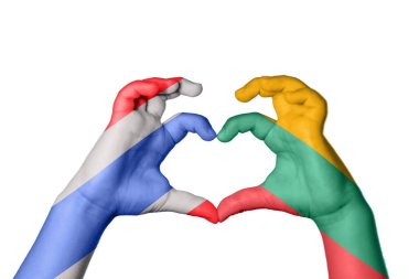 Tayland Litvanya Kalbi, El hareketi kalp yapma, Kırpma Yolu