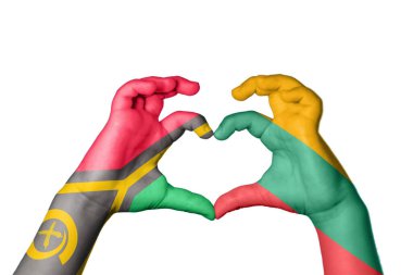 Vanuatu Litvanya Kalbi, El hareketi kalp yapma, Kırpma Yolu