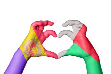 Andorra Madagaskar Kalbi, El hareketi kalp yapma, Kırpma Yolu