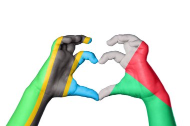 Tanzanya Madagaskar Kalbi, El hareketi kalp yapma, Kırpma Yolu