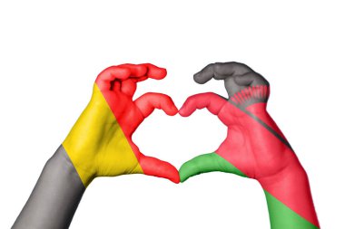 Belçika Malavi Kalbi, El hareketi kalp yapma, Kırpma Yolu