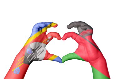 Eswatini Malawi Kalbi, El hareketi kalp yapma, Kırpma Yolu