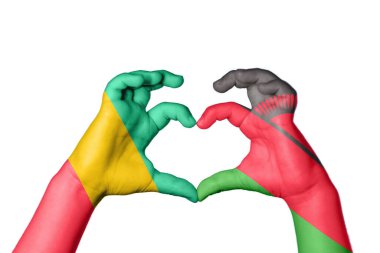 Gine Malavi Kalbi, El hareketi kalp yapma, Kırpma Yolu