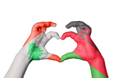 Lübnan Malavi Kalbi, El hareketi kalp yapma, Kırpma Yolu