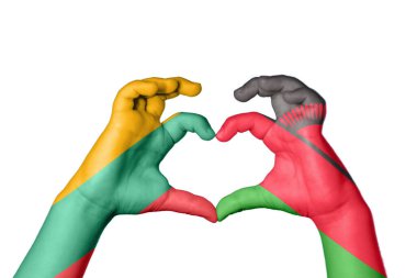 Litvanya Malavi Kalbi, El hareketi kalp yapma, Kırpma Yolu