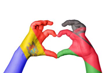 Moldova Malavi Kalbi, El hareketi kalp yapma, Kırpma Yolu